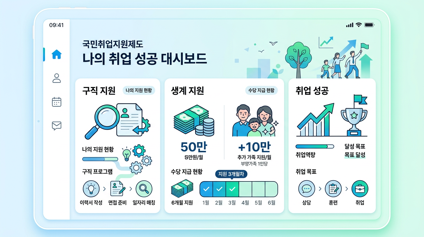 국민취업지원제도 정보 안내