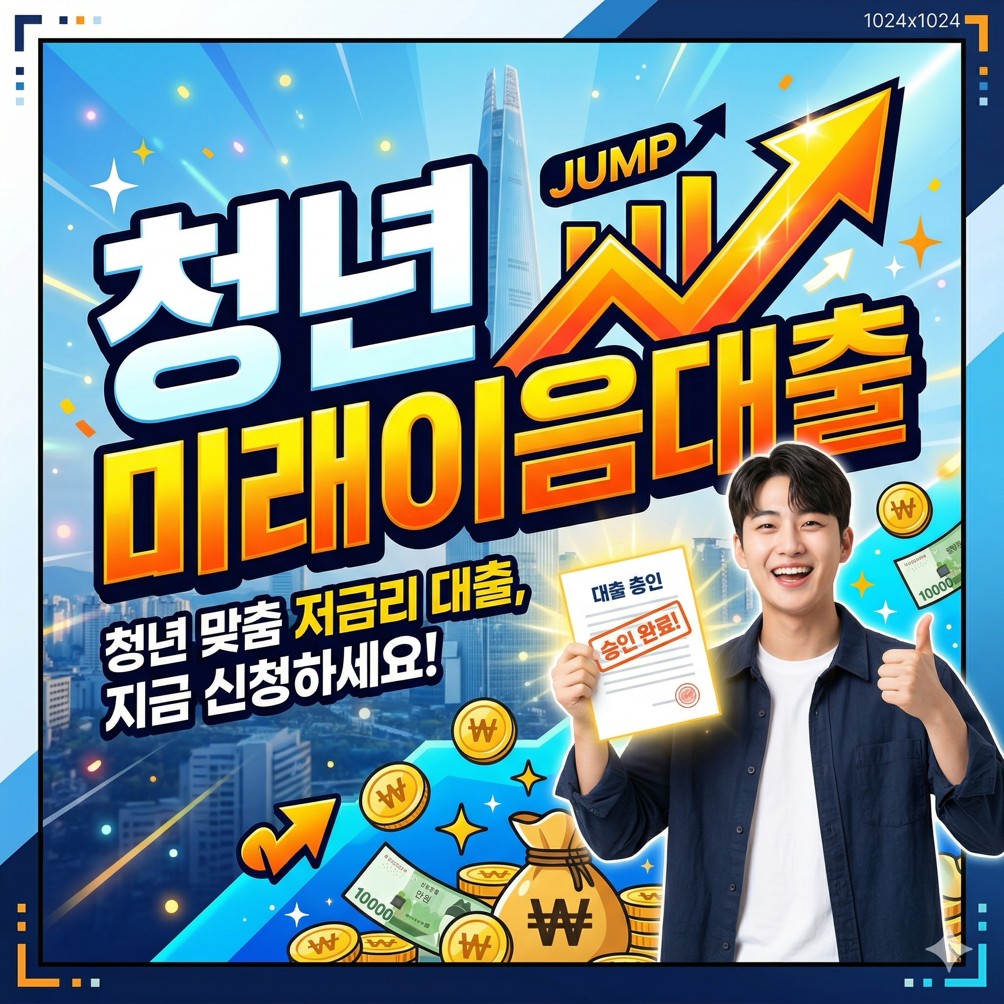 청년미래이음대출 (한도 ,신청방법)