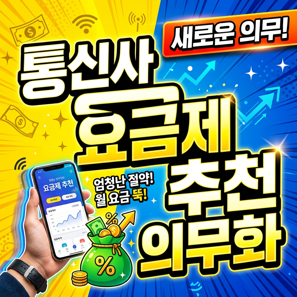 통신비 다이어트 시작! (최적 요금제, 대포폰 차단, 5G 요금)